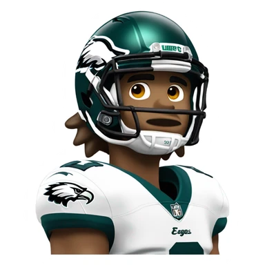 Eagles Jalen Hurts  sticker