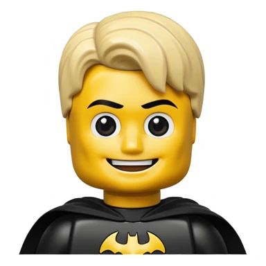 A Lego batman emoji sticker
