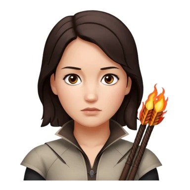 Katniss Everdeen  sticker