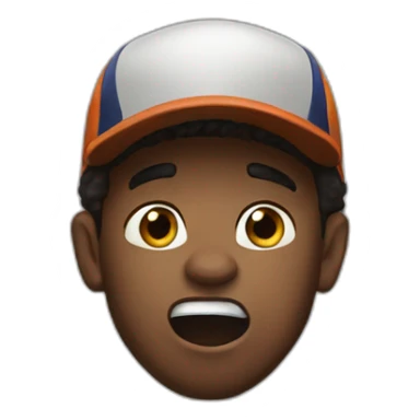 surprised giants sticker