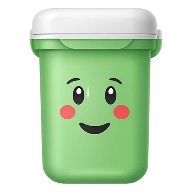 reusing containers as in personal care products icon sticker