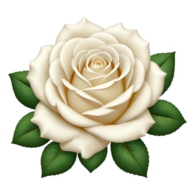 white roses only sticker