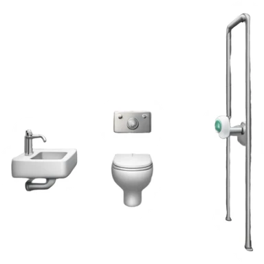 public restroom sticker