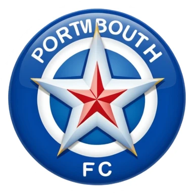 PORTSMOUTH FC BADGE sticker