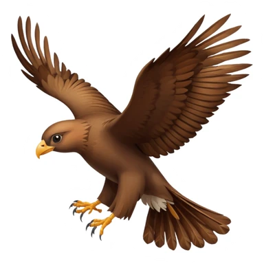 flying bird sticker