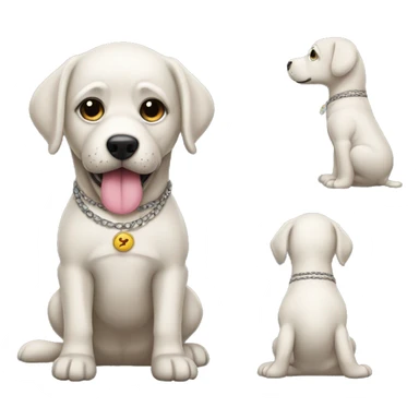 Perro vestido de Humano sticker