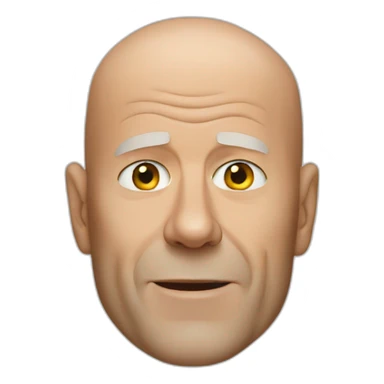 Bruce Willis sticker