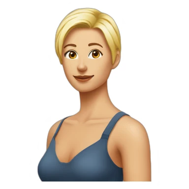 v-neck strapless t-shirt sticker