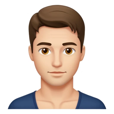 A really handsome, sexy and seductive man sticker