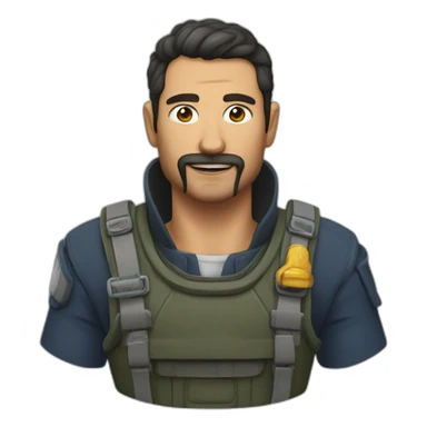 buceador calvo sticker