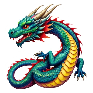 Dragon Tatto sticker