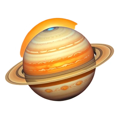 planet titan sticker