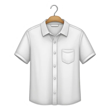 shirt hanged on a hanger sticker