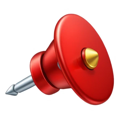 tachuela roja tradional sticker