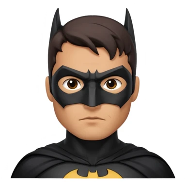 Batman side eyeing sticker