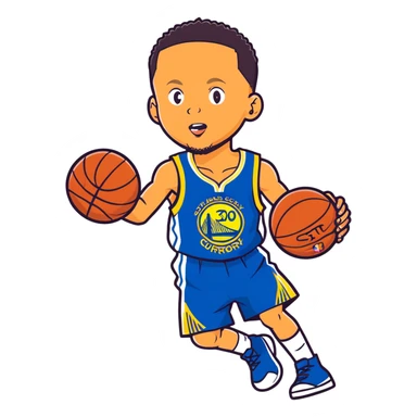 Stephen Curry sticker