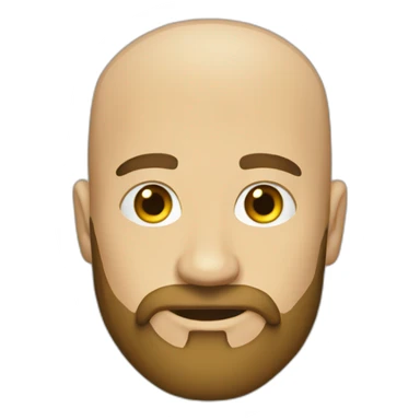 programmer-beard-bald sticker