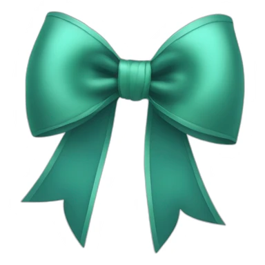 Bi g elegant bow sticker