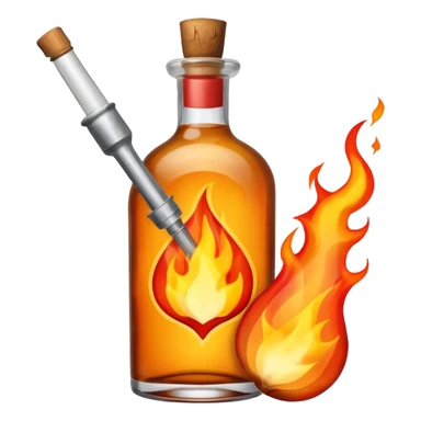 Cocktail molotov sticker