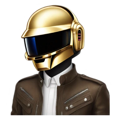 Guy-Manuel Helmet Daft Punk sticker