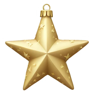 christmas decoration star sticker