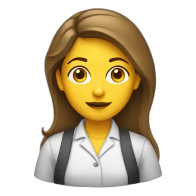 mujer informática sticker