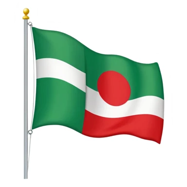 Drapeau de la Tchétchénie  sticker