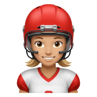Football Players, Female player sticker