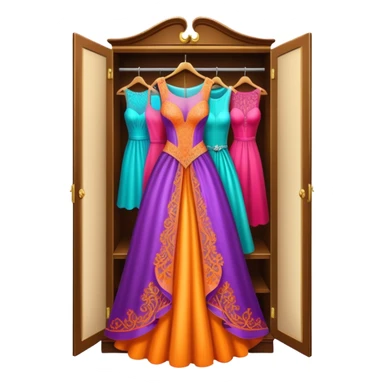 luxury dress wardrobe iconic sticker