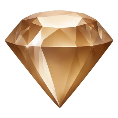 Light brown diamond shape with another diamond inside and an even smaller one inside  sticker