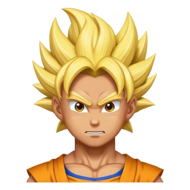  A super sayian sticker