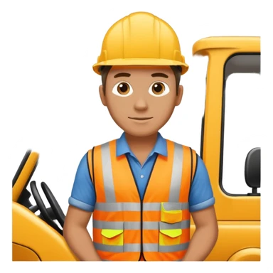 Scaffolder driving lorry sticker