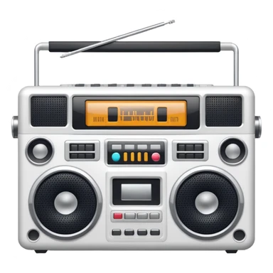 Белый Бумбокс sticker