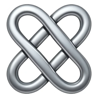 Infinity symbol sticker