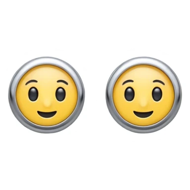 Stud earrings sticker