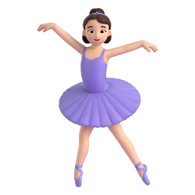 ballet dancing girl sticker