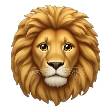 javier milei lion mane sticker