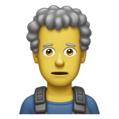 ômer Simpson sticker