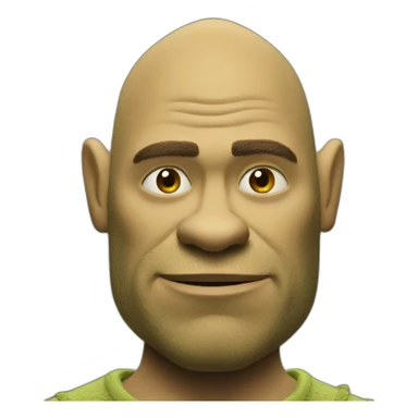 tiangle shrek sticker