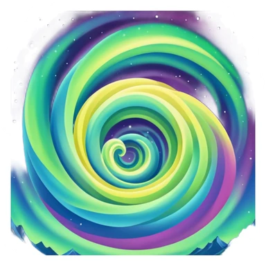 Aurora sticker