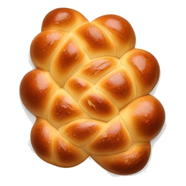 shabbat platted challah sticker