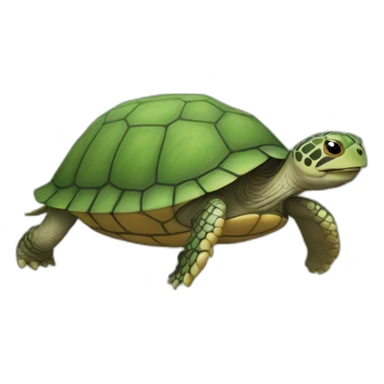 Turttle text pra sticker