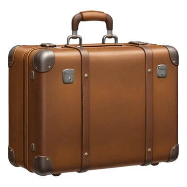 generate realistic suitcase sticker
