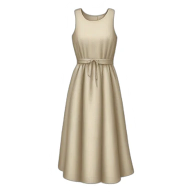 linen dress sticker