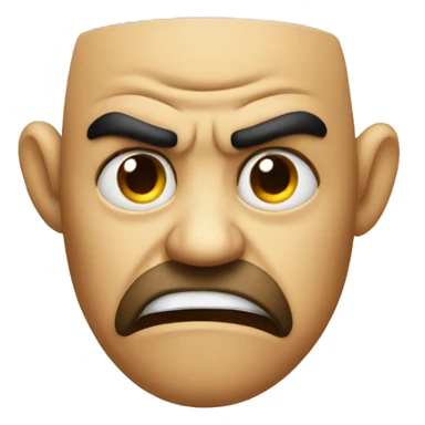 Angry shushing  sticker