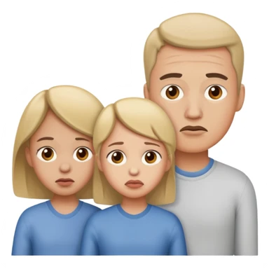 Family fear take precaution sticker