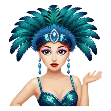 burlesque sticker