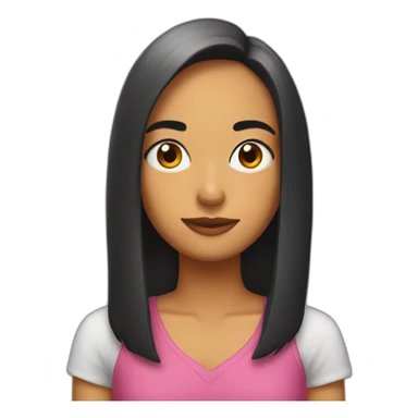 Chica pelirroja sticker