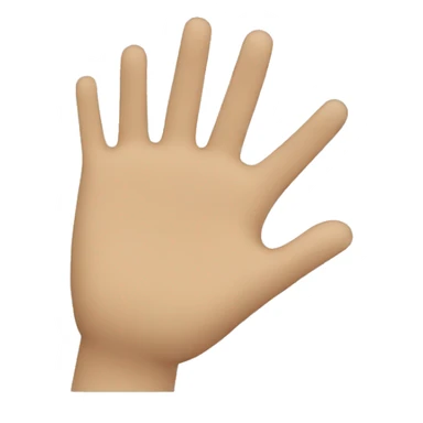 wednesday hand sticker