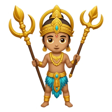 Load murugan weapons  sticker